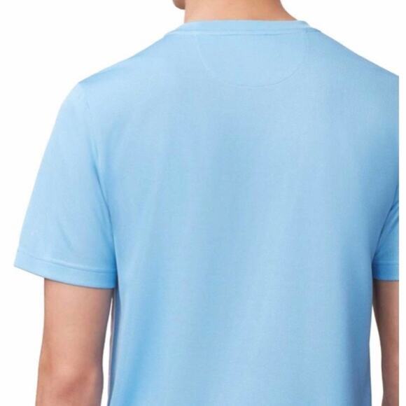 FILA TENNIS Men’s White / Blue Crew Polo Shirt - Picture 2 of 2